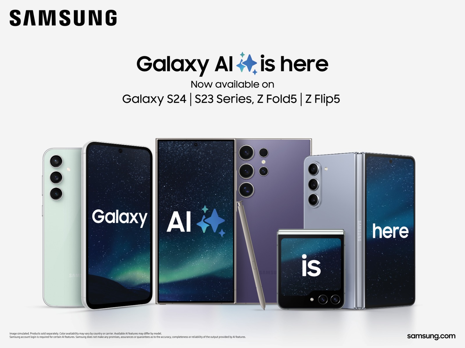 Galaxy AI is here