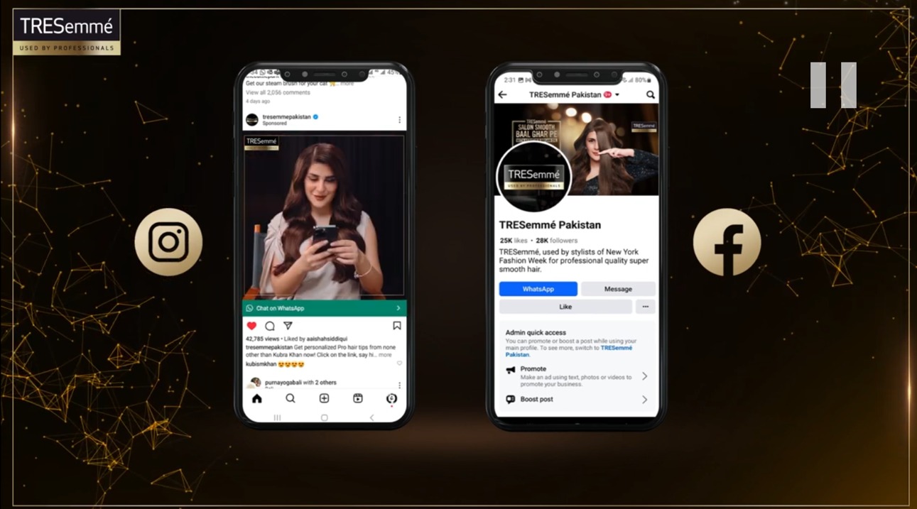 TRESemmé Pakistan: Media Innovation Using AI and Whatsapp