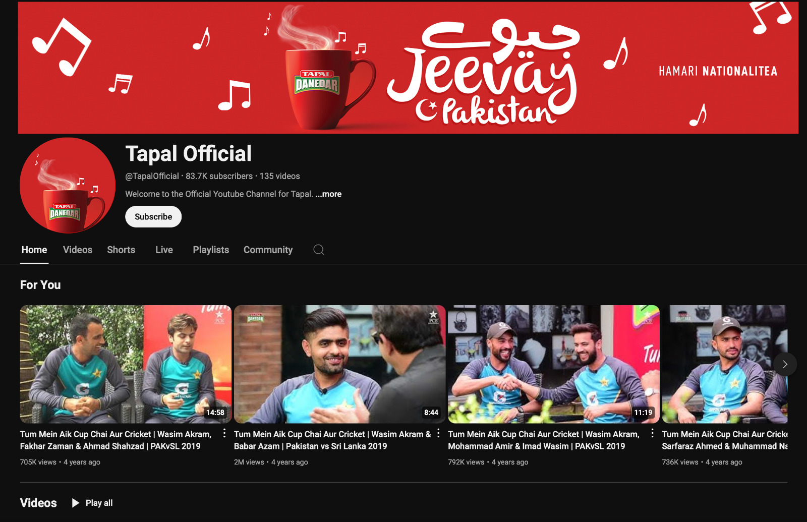 Tapal Danedar | Jeevay Jeevay Pakistan