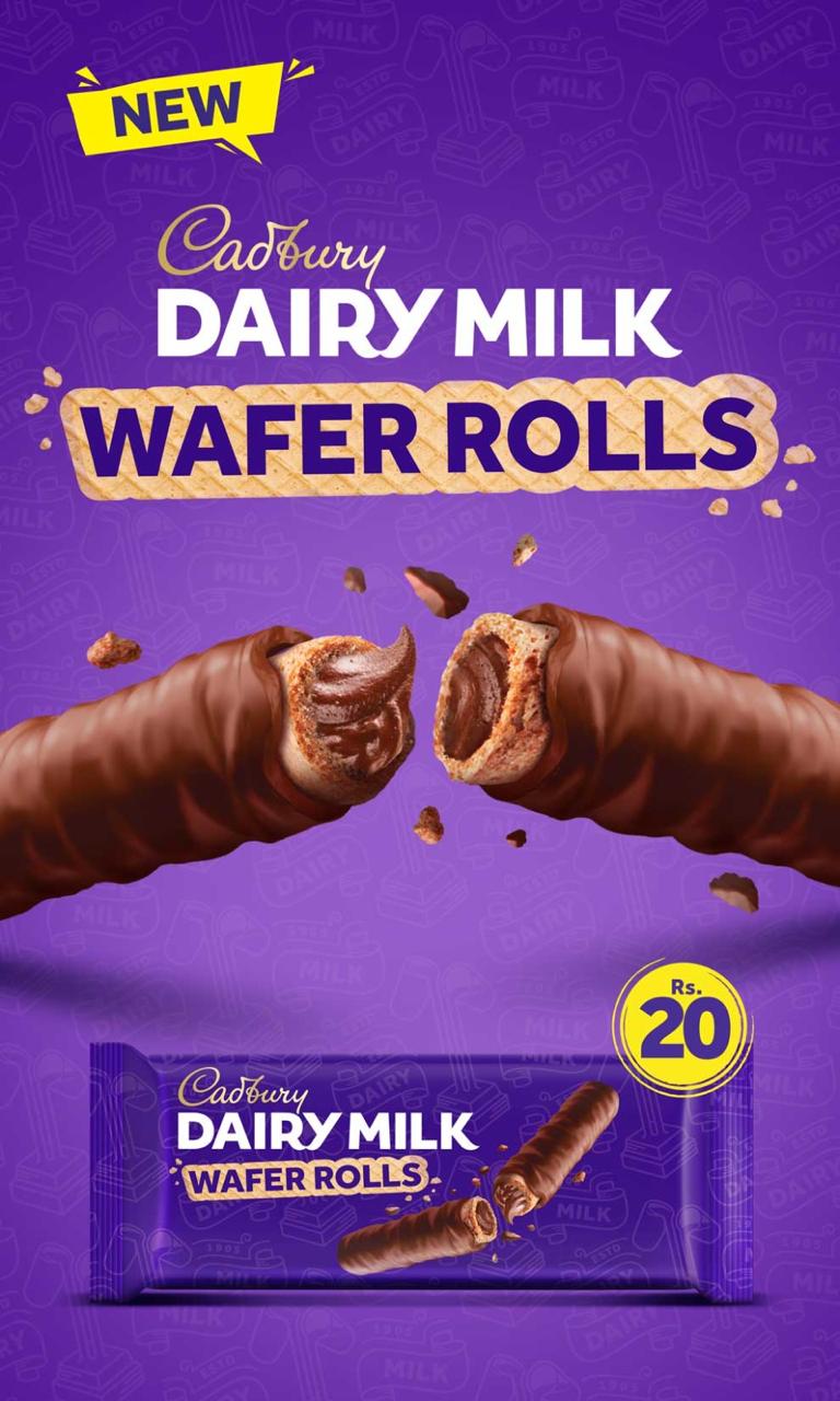 Cadbury Dairy Milk Wafer Roll